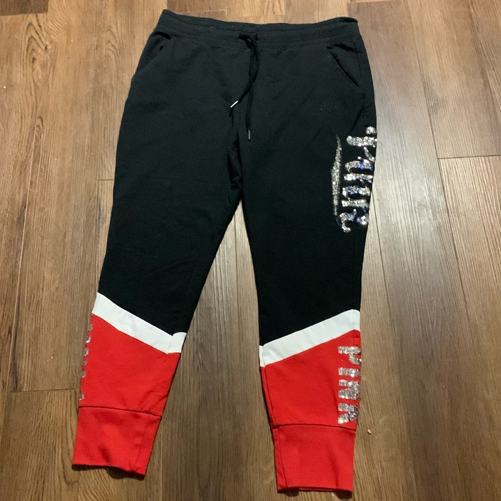 PINK Bling Joggers